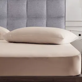 Nova Home "UltraPlain" Pillowcas Set - 50x75 cm - 2 Pcs - Sand product thumbnail 2