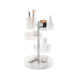 Umbra Pirouette Cosmetic Organizer - Clear & Nickel product thumbnail 2