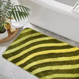 Nova Home "Cable" Bath Mat - 60x90 cm - Green product thumbnail 2