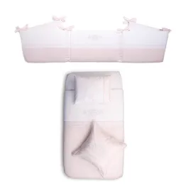 Funna Princess Baby Bed Set - 8 Pcs - Pink product thumbnail 2
