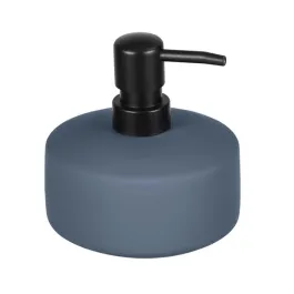Wenko "Avellino" Liquid Soap Dispenser - Ceramic - 380 ml - Blue product thumbnail 2