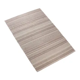 Nova Home Samaira Hand Woven Rug - 100% Cotton - Brown (Available in sizes) product thumbnail 2