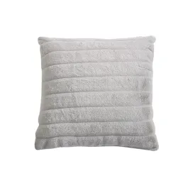 Nova Home Amara Fur Cushion Cover - 45x45 cm - Grey product thumbnail 2