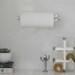 Umbra "Cappa" Wall Mount Paper Towel Holder - Metal - Nickel product thumbnail 2