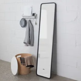 Umbra "Hub Leaning" Mirror - Glass - Black product thumbnail 2