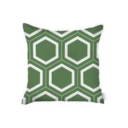 Nova Home Peonies Cushion Cover - 45x45 Cm - Green product thumbnail 2