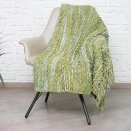 Nova Home Bree Knitted Throw - 130X170 Cm - Green product thumbnail 2