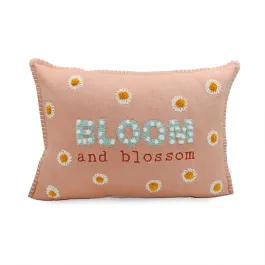 Nova Home Bloom Handmade Embroidered Cushion Cover - 30x50 Cm - Orange product thumbnail 2
