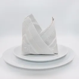 Nova Home Irene Table Napkins Set - 6pcs - 42x42 Cm - Stone product thumbnail 2