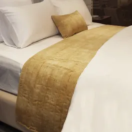 Nova Home Darcy Bed Runner - Gold product thumbnail 2