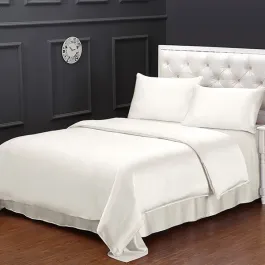 Lilysilk Plain Fitted Sheet - King & Super King - 3Pcs - Ivory product thumbnail 2