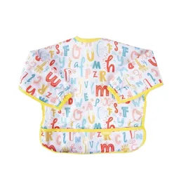BabyJem Poly Bib Long Sleeves - Alphabet product thumbnail 2