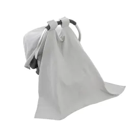 Babyjem Muslin Car Seat Cover - 100% Cotton - Grey product thumbnail 2