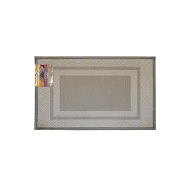 Nova Home Trellis Jaquard Woven Kitchen Mat W & Rubber Backing - Beige (Available In Sizes) product thumbnail 2