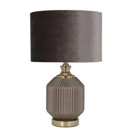 Nova Home "Luminart" Table Lamp - 51cm - Brown product thumbnail 2
