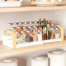 Umbra Bellwood 3-Tier Spice Shelf - White & Natural product thumbnail 2