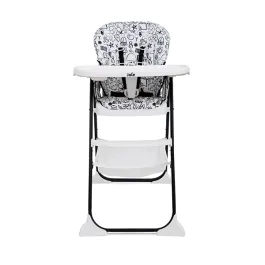 Joie Mimzy Snacker High Chair - Alphabet Soup - White & Black product thumbnail 2