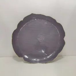 Weva Timeless Metal Plate - Large - Purple product thumbnail 2