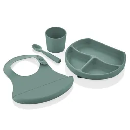 Babyjem Silicon Feeding Set - Mint product thumbnail 2