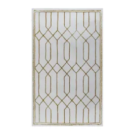 Nova Home Mige Cotton Bath Rug - Gold (Available In Sizes) product thumbnail 2