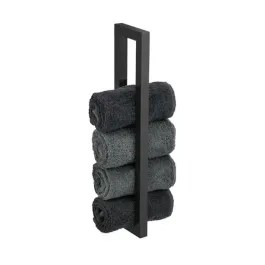 Wenko Reitani Wall Towel Rack - Black product thumbnail 2