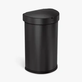Simplehuman Semi Sensor Bin - Stainless Steel - 45 L - Black product thumbnail 2
