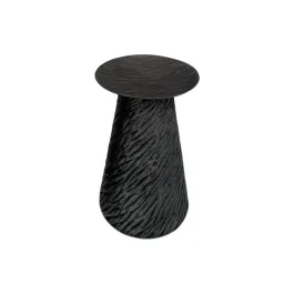 Weva Small Grey Ribbed Hammered Candle Holder "Trend Prism" product thumbnail 2