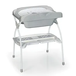 Baby Land Elios Little Sea Baby Bath Tub with Changing Table - Grey product thumbnail 2