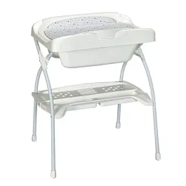 Baby Land Elios Star Line Baby Bath Tub with Changing Table - Grey product thumbnail 2