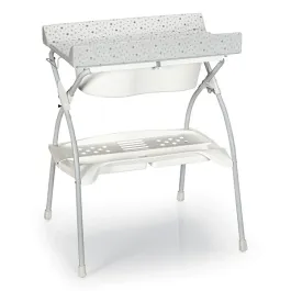 Baby Land Rodi Star Line Baby Bath Tub with Changing Table - Grey product thumbnail 2
