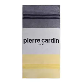 Pierre Cardin Sport Beach Towel - 100% Cotton - 90x170 Cm - Yellow product thumbnail 2