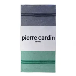 Pierre Cardin Sport Beach Towel - 100% Cotton - 90x170 Cm - Green product thumbnail 2