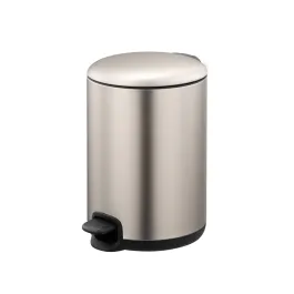 Weva Stella Waste Pedal Bin - 5 Liter - Tungsten Steel product thumbnail 2