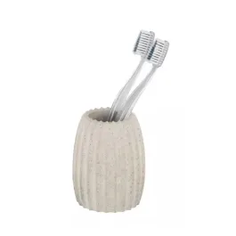 Wenko Torretta Toothbrush Holder with Textured Surface - Light Grey product thumbnail 2