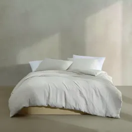 Nova Home Calven Seersucker Summer Duvet Cover Set - Beige (Available In Sizes) product thumbnail 2
