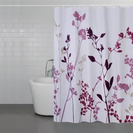 Weva Country Clusters Water Proof Shower Curtain - Purple (Available In Sizes) product thumbnail 2