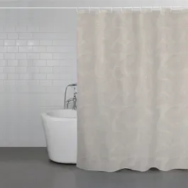 Weva Banana Leaves Water Proof Shower Curtain - Light Purple (Available In Sizes) product thumbnail 2
