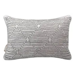 Nova Home Strata Handmade Embroidered Velvet Cushion Cover with Bead – Gold – 35x50 cm product thumbnail 2