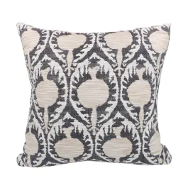Nova Home Talisman Embroidered Jacquard Cushion Cover – 50x50 cm – Taupe product thumbnail 2