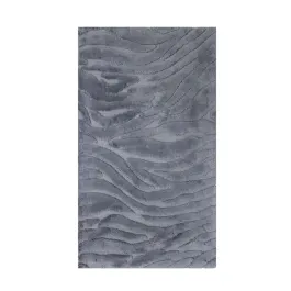 Nova Home Rubela Cotton Bath Rug - Dark Grey (Available In Sizes) product thumbnail 2