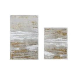 Nova Home Marian Cotton Bath Rug Set - 2Pcs - Beige/Latte product thumbnail 2