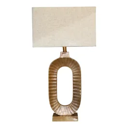 Weva "Ovalo" Table Lamp – 47 cm – Antique Brass product thumbnail 2