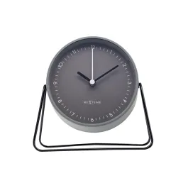 Nextime "Berlin L" Metal Wall Clock - 40 Cm - Grey product thumbnail 2