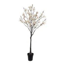 Nova Home Yulan Artificial White Flower Tree with Pot – 166 Cm – White product thumbnail 2