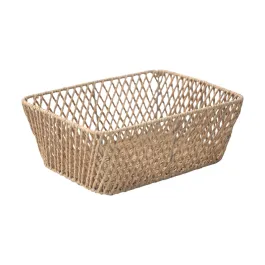 Weva Drima Paper Woven Storage Basket - Small – Natural product thumbnail 2