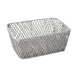 Weva Drima Paper Woven Storage Basket - Medium – Grey product thumbnail 2