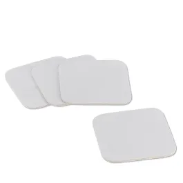 Kela Kimara Leather Trivet Set - 4 Pcs - White product thumbnail 2