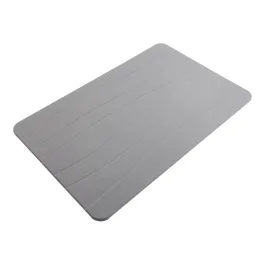 Weva Wave Diatomite Stone Bath Mat - 39x60 cm - Light Grey product thumbnail 2