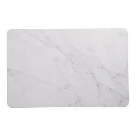 Weva Marble Diatomite Stone Bath Mat - 39x60 cm - White product thumbnail 2