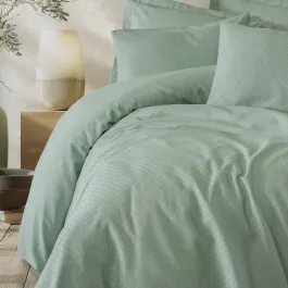 Nova Home Duvet Cover Set Rainforce Plaid - 100% Cotton - Green (Available In Sizes) product thumbnail 2